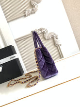 Load image into Gallery viewer, C h a n e l purple 13x20x7 cm.