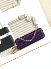 Load image into Gallery viewer, C h a n e l purple 13x20x7 cm.