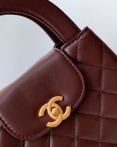 C h a n e l brown 13x20x7 cm.