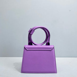 J a c q u e m u s purple 18x15.5x8 cm.