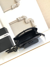 Load image into Gallery viewer, C h a n e l black/black 13x20x7 cm.