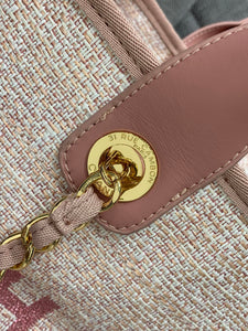 C h a n e l tote pink 38cm bag