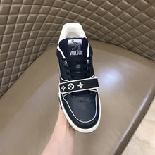 Load image into Gallery viewer, L V - Strap Sneaker - Navy