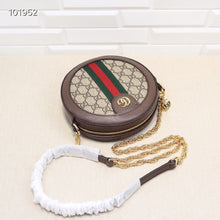 Load image into Gallery viewer, Ophidia mini round shoulder bag
