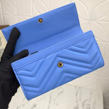 Load image into Gallery viewer, Double G Wallet - Blue