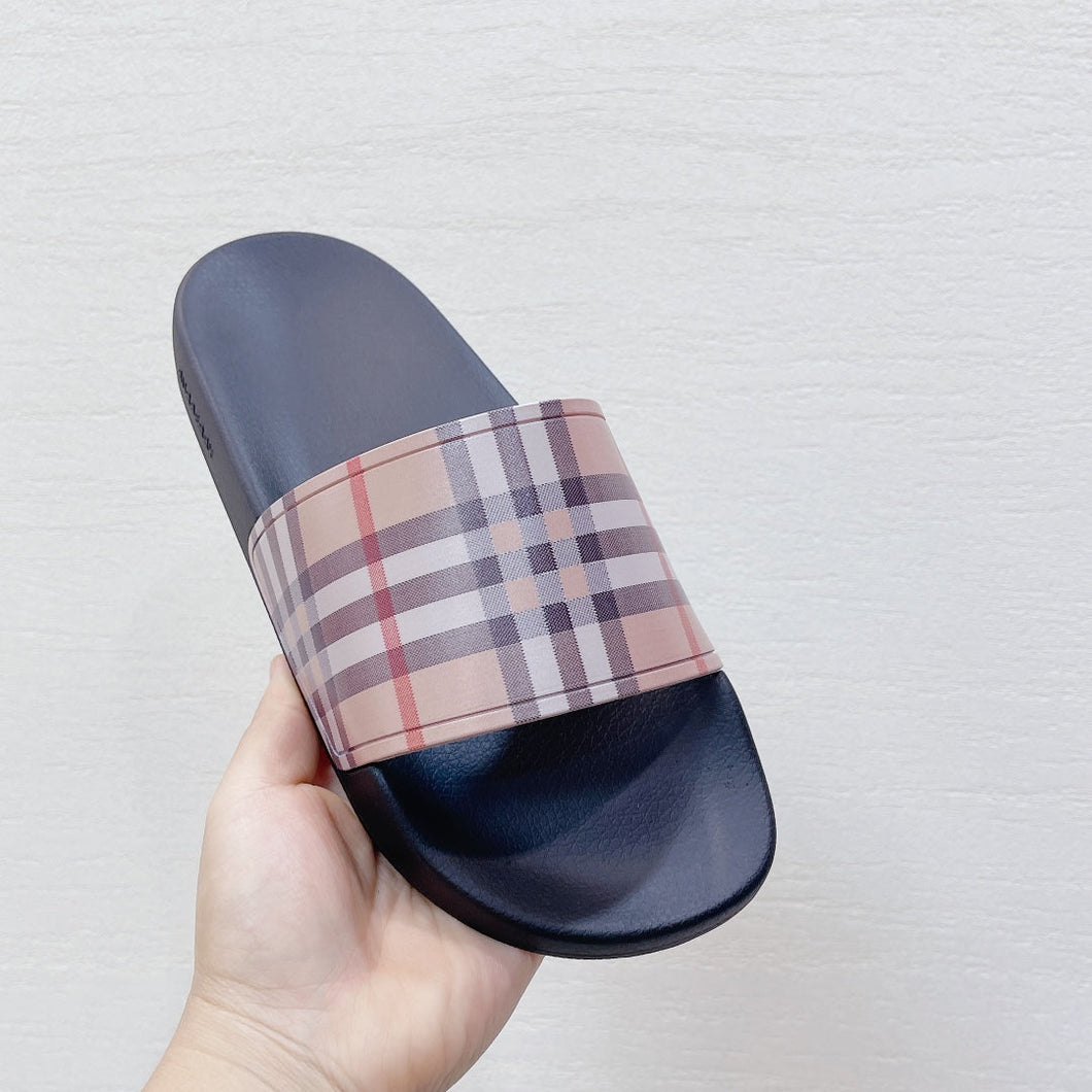 【関税＆送料込み】Burberry Sandals & Slides Burberry Check-Embossed Slide Sandals | Saks Fifth Avenue