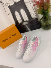 Load image into Gallery viewer, L V - Pink Fade Sneakers