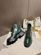 Load image into Gallery viewer, A L E X A N D E R - M c Q U E E N - Stomper Boots (Dark Green)