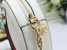 Load image into Gallery viewer, Ophidia mini round shoulder bag