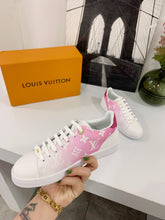 Load image into Gallery viewer, L V - Pink Fade Sneakers