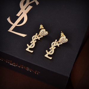 Y s l earrings