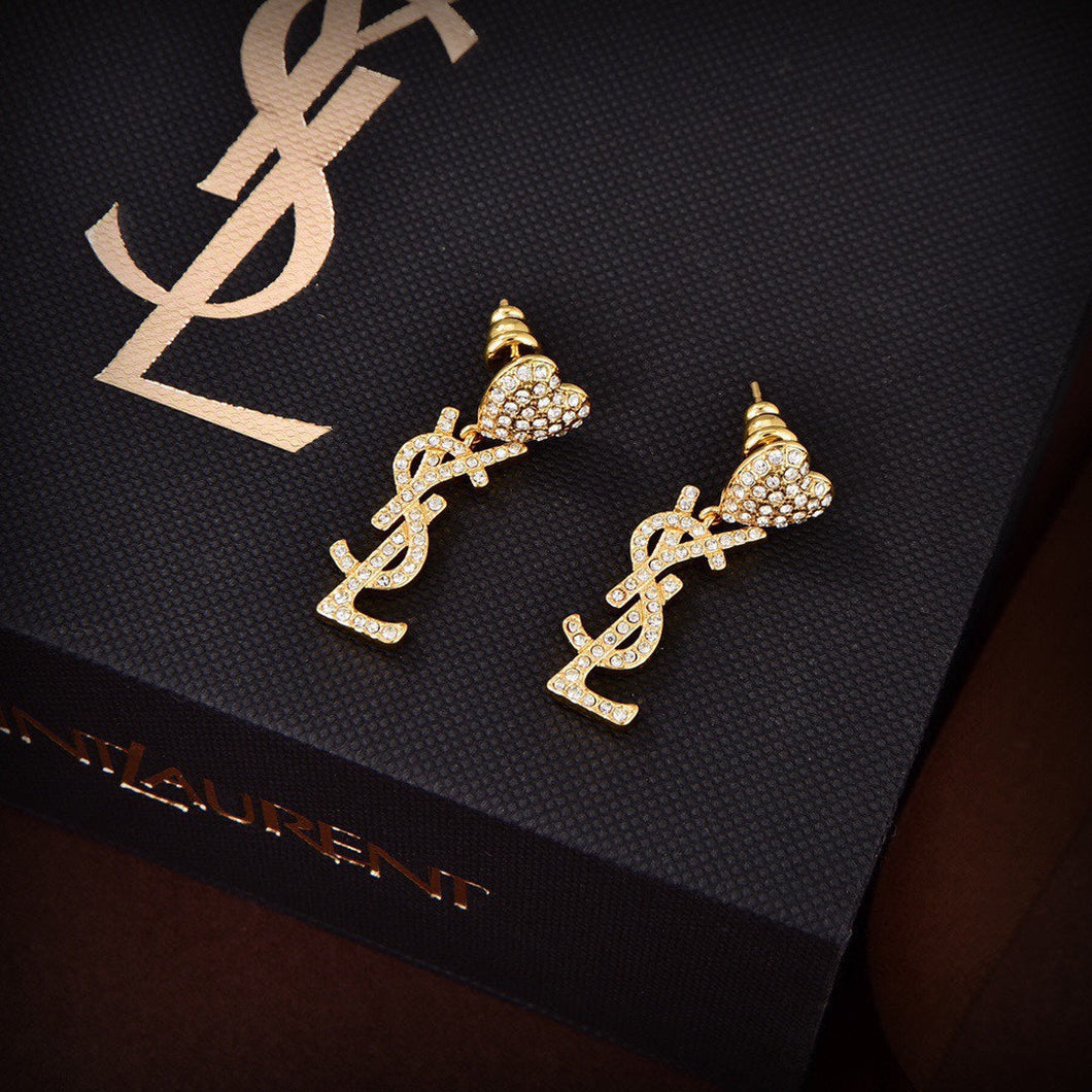 Y s l earrings