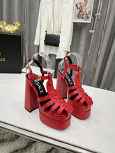 Load image into Gallery viewer, V E R S A C E - Steppe Heels [Red]