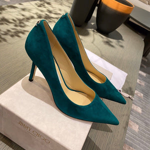 J C H O O - Valour Heels [Green]