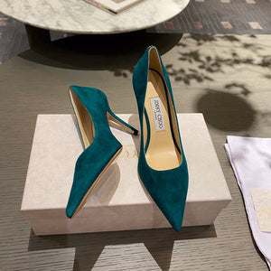 J C H O O - Valour Heels [Green]