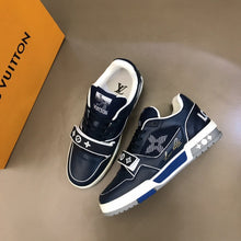 Load image into Gallery viewer, L V - Strap Sneaker - Navy