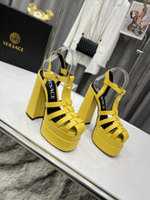 Load image into Gallery viewer, V E R S A C E - Steppe Heels [Yellow]