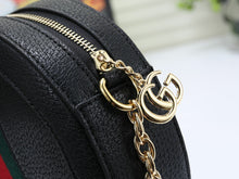 Load image into Gallery viewer, Ophidia mini round shoulder bag