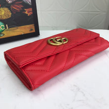 Load image into Gallery viewer, Double G Wallet - Red