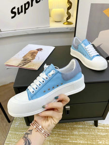 A L E X A N D E R - M c Q U E E N - Thiccc Sneakers (Blue)