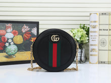 Load image into Gallery viewer, Ophidia mini round shoulder bag