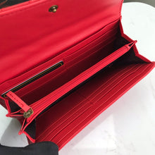Load image into Gallery viewer, Double G Wallet - Red