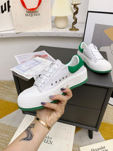 A L E X A N D E R - M c Q U E E N - 2-Tone Sneakers (Green)