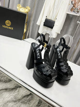 Load image into Gallery viewer, V E R S A C E - Steppe Heels [Black]