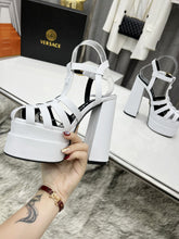 Load image into Gallery viewer, V E R S A C E - Steppe Heels [Whyte]