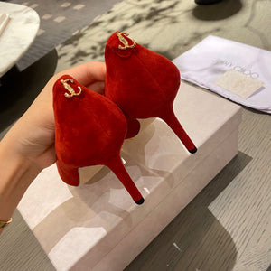 J C H O O - Valour Heels [Red]