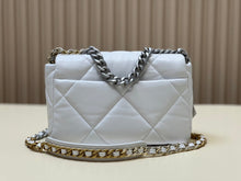 Load image into Gallery viewer, C h a n e l white / silver 19