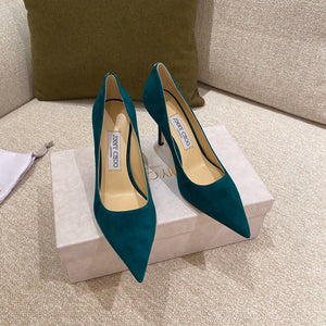 J C H O O - Valour Heels [Green]