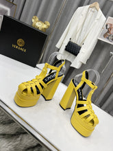 Load image into Gallery viewer, V E R S A C E - Steppe Heels [Yellow]