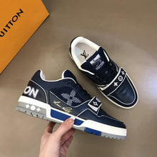 Load image into Gallery viewer, L V - Strap Sneaker - Navy