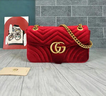 Load image into Gallery viewer, GG Marmont velvet bag