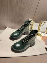 Load image into Gallery viewer, A L E X A N D E R - M c Q U E E N - Stomper Boots (Dark Green)