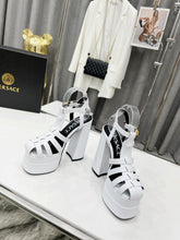 Load image into Gallery viewer, V E R S A C E - Steppe Heels [Whyte]