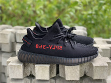 Load image into Gallery viewer, Y E E Z Y - B 0 0 S T - 3 5 0 v 2 - B L A C K // R E D - M E N S