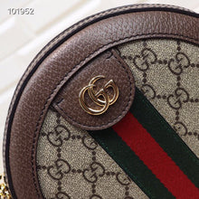 Load image into Gallery viewer, Ophidia mini round shoulder bag