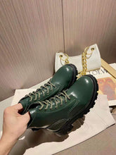 Load image into Gallery viewer, A L E X A N D E R - M c Q U E E N - Stomper Boots (Dark Green)