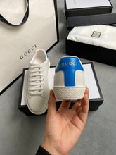 Load image into Gallery viewer, G U C C I - Sneaker (White/Gold/Blue)