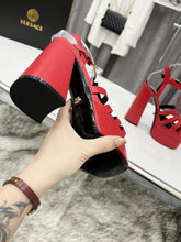 Load image into Gallery viewer, V E R S A C E - Steppe Heels [Red]