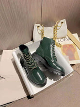 Load image into Gallery viewer, A L E X A N D E R - M c Q U E E N - Stomper Boots (Dark Green)