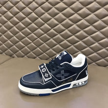 Load image into Gallery viewer, L V - Strap Sneaker - Navy