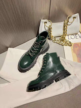 Load image into Gallery viewer, A L E X A N D E R - M c Q U E E N - Stomper Boots (Dark Green)