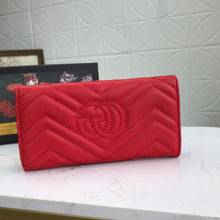 Load image into Gallery viewer, Double G Wallet - Red
