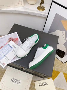 A L E X A N D E R - M c Q U E E N - 2-Tone Sneakers (Green)