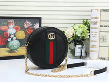 Load image into Gallery viewer, Ophidia mini round shoulder bag