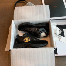 Load image into Gallery viewer, Chanel Sneakers (Black)