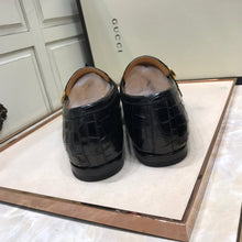Load image into Gallery viewer, GG Strap Loafer (Jacare Shine)